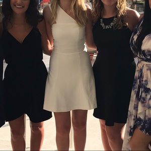 French Connection one shoulder dress